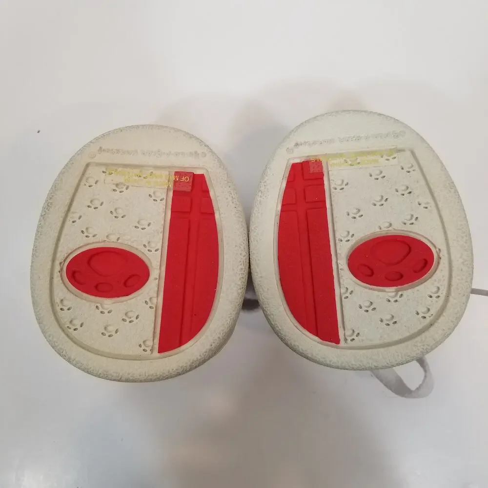 Build-A-Bear Workshop White Red Blue Sneakers